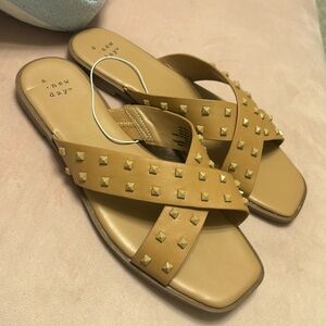 Target A new day studded sandals NEW! Size 7.5